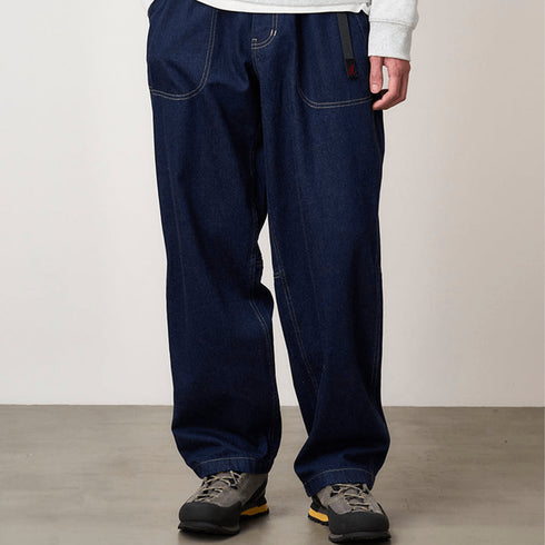 Gramicci Japanese Slub Denim Pantalon - Indigo - Streetart.fr